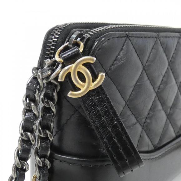 Chanel Gabriel Line Shoulder Bag Black Calf - Picture 5 of 8
